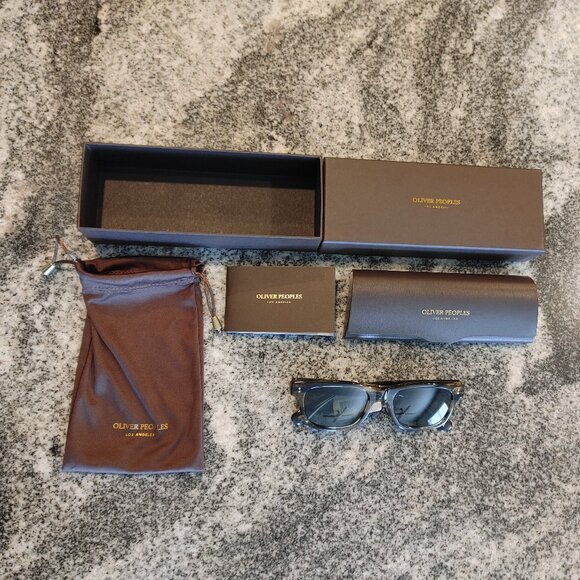 Oliver Peoples Sunglasses OV5540SU 171952 Rosson Sun Olive Smoke & G-15 Lenses